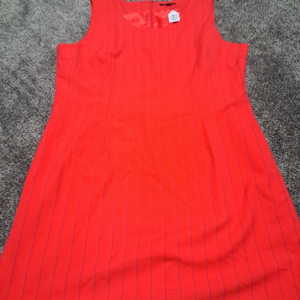 Red Sleeveless Dress